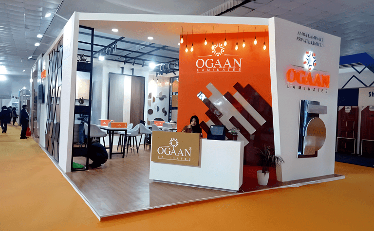 Ogaan Laminates Stall | Trade Expo